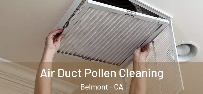 Air Duct Pollen Cleaning Belmont - CA